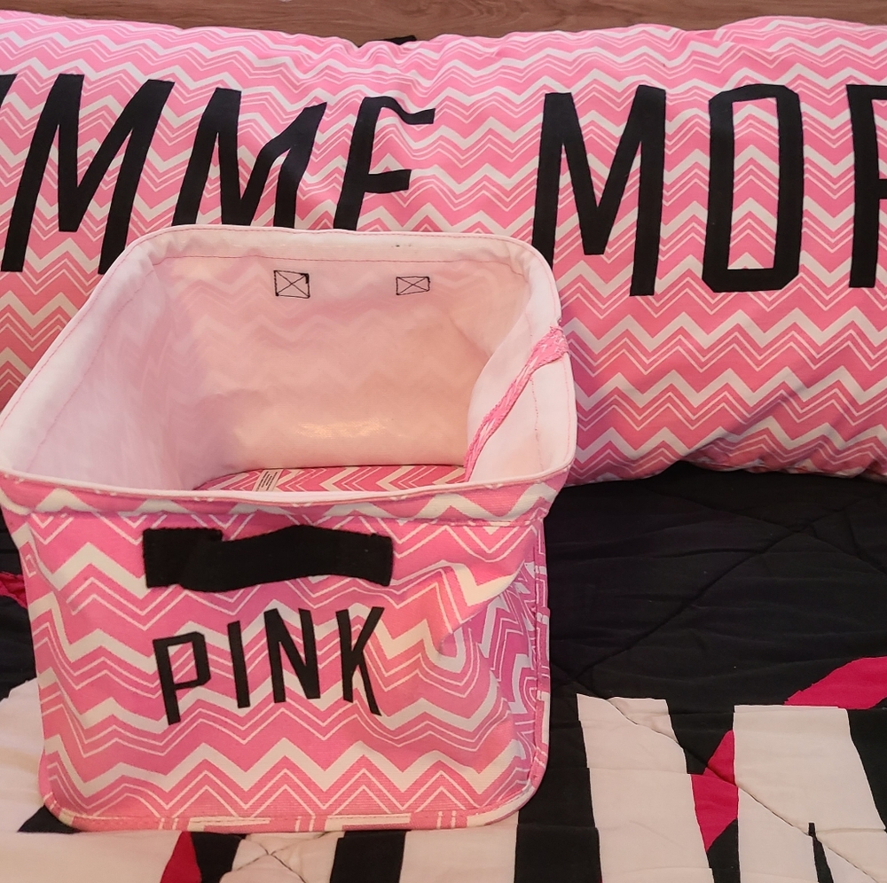 Victoria's secret pink bin